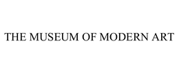 THE MUSEUM OF MODERN ART trademark