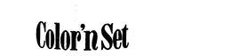 COLOR'N SET trademark