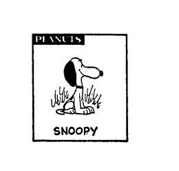 PEANUTS SNOOPY trademark