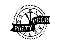 PARTY HOUR 12 1 4 5 6 9 10 11 trademark
