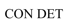CON DET trademark