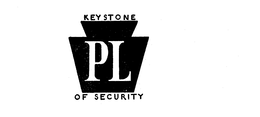 KEYSTONE OF SECURITY PL FOUNDED 1890 trademark