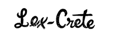 LEX-CRETE trademark