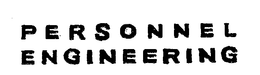 PERSONNEL ENGINEERING trademark