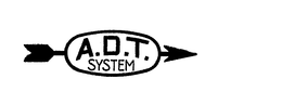 A.D.T. SYSTEM trademark