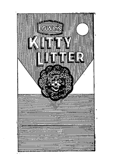 LOWE'S KITTY LITTER trademark