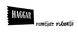HAGGAR FORECAST FLANNELS trademark