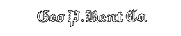 GEO P. BENT CO. trademark