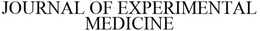 JOURNAL OF EXPERIMENTAL MEDICINE trademark