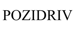 POZIDRIV trademark