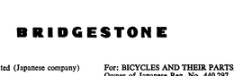 BRIDGESTONE trademark