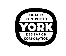 YORK QUALITY CONTROL RESEARCH CORPORATION trademark