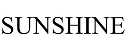 SUNSHINE trademark