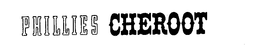 PHILLIES CHEROOT trademark
