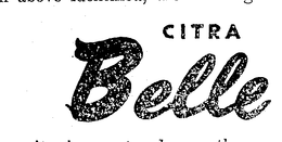 CITRA BELLE trademark