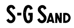 S-G SAND trademark