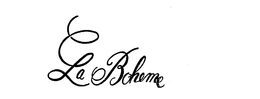 LA BOHEME trademark