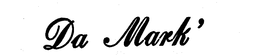 DA MARK' trademark