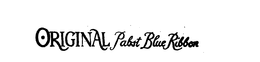 ORIGINAL PABST BLUE RIBBON trademark