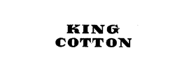 KING COTTON trademark