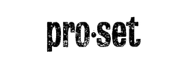 PRO.SET trademark