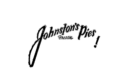 JOHNSTON'S FROZEN PIES trademark
