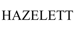 HAZELETT trademark