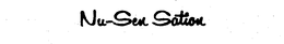 NU-SEN SATION trademark