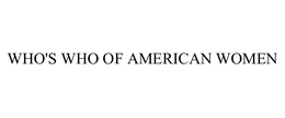 WHO'S WHO OF AMERICAN WOMEN trademark