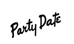 PARTY DATE trademark