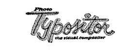 PHOTO TYPOSITOR THE VISUAL COMPOSITOR trademark