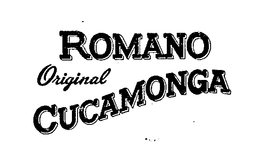 ROMANO ORIGINAL CUCAMONGA trademark