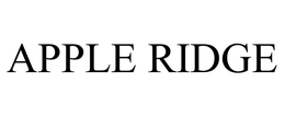 APPLE RIDGE trademark