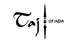 TAJ OF INDIA trademark