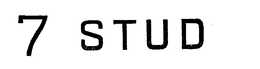 7 STUD trademark