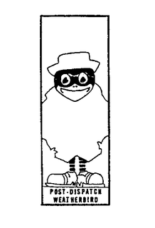 POST-DISPATCH WEATHERBIRD trademark