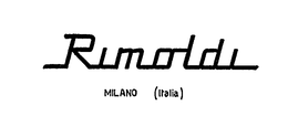 RIMOLDI MILANO (ITALIA) trademark