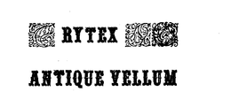 RYTEX ANTIQUE VELLUM trademark