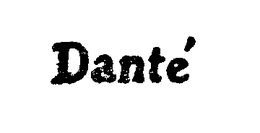 DANTE trademark