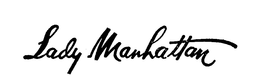 LADY MANHATTAN trademark