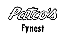 PATCO'S FYNEST trademark
