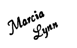 MARCIA LYNN trademark
