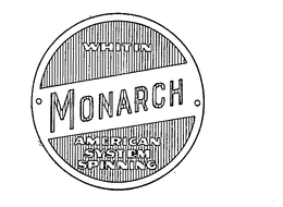 WHITIN MONARCH AMERICAN SYSTEM SPINNING trademark