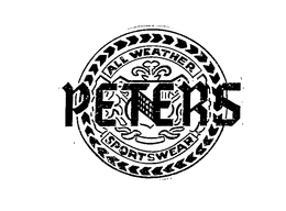 ALL WEATHER PETERS SPORTSWEAR trademark