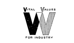 VITAL VALUES W FOR INDUSTRY trademark