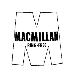M MACMILLAN RING-FREE trademark