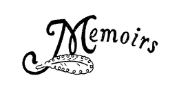 MEMOIRS trademark