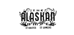 THE ALASKAN CAMPER IT RAISES IT LOWERS trademark
