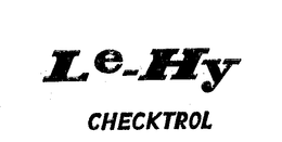 LE-HY CHECKTROL trademark