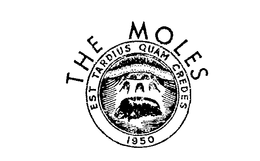 THE MOLES EST TARDIUS QUAM CREDES 1950 trademark